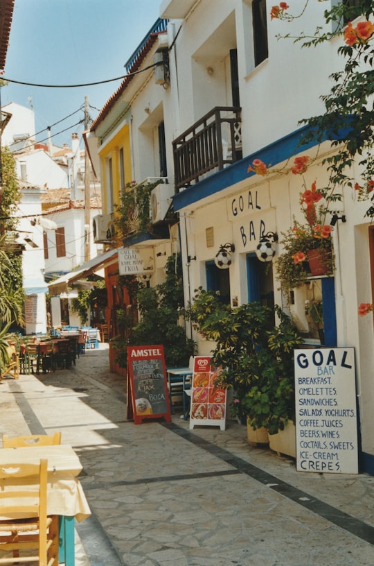 goal bar store in Kokkari Greece
