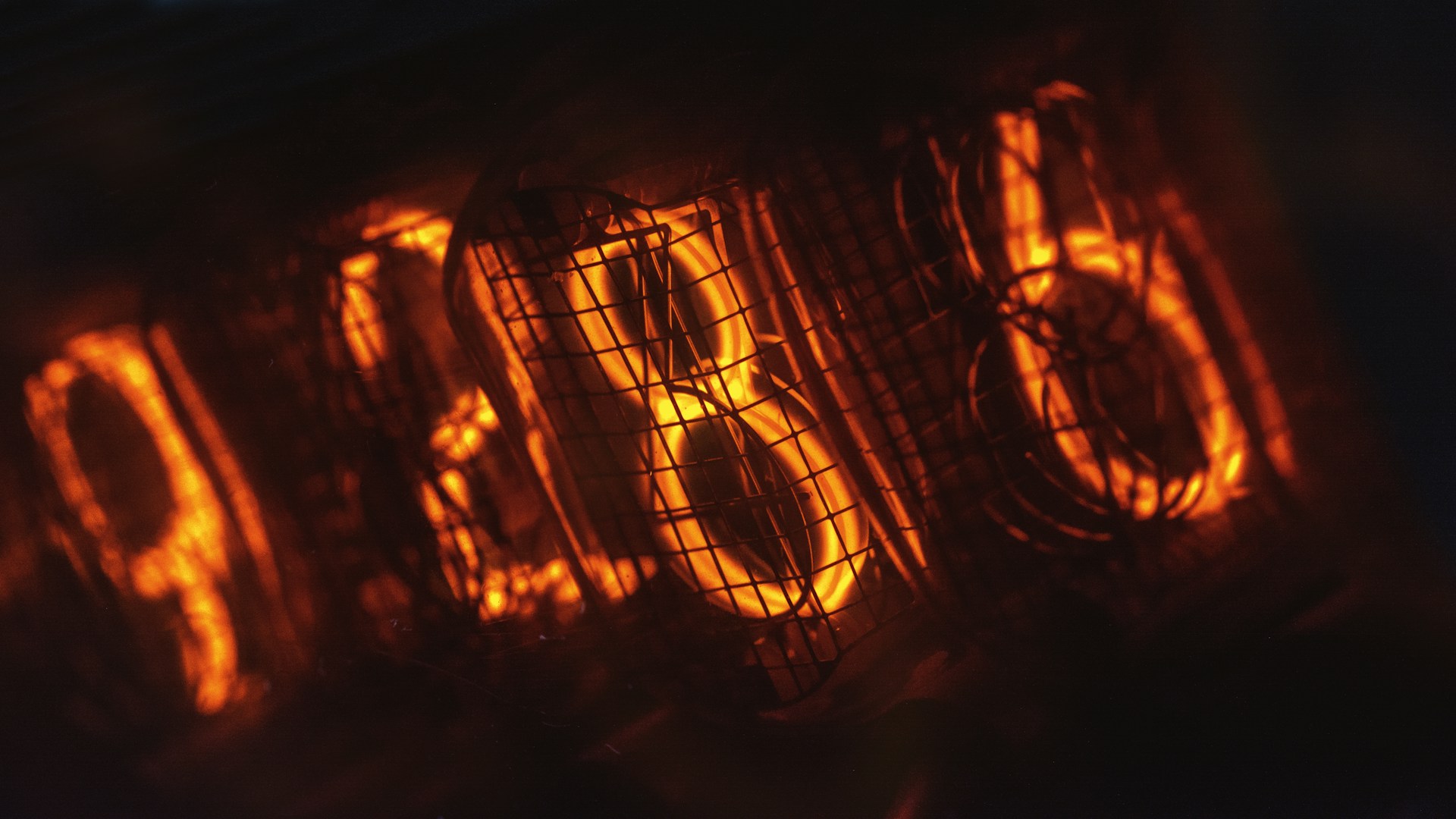 four number LED decors