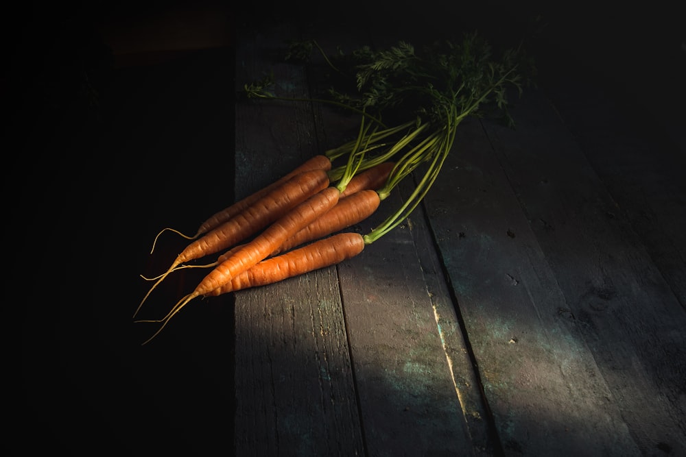 orange carrots lot