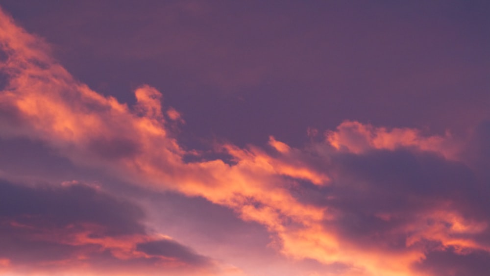 low angle photography of white clouds