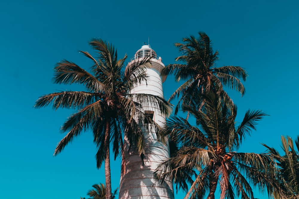 white lighthouse