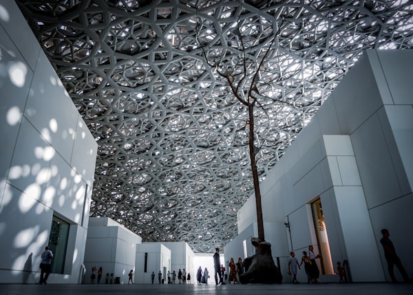 People are exploring Louvre Abu Dhabi