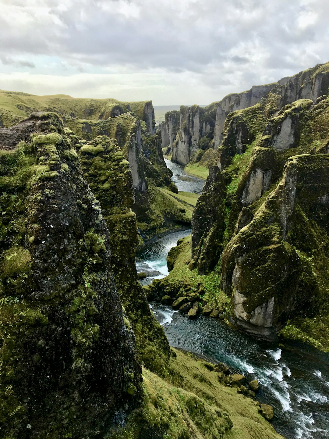 Watercourse photo spot Fjadrargljufur Canyon Skógafoss