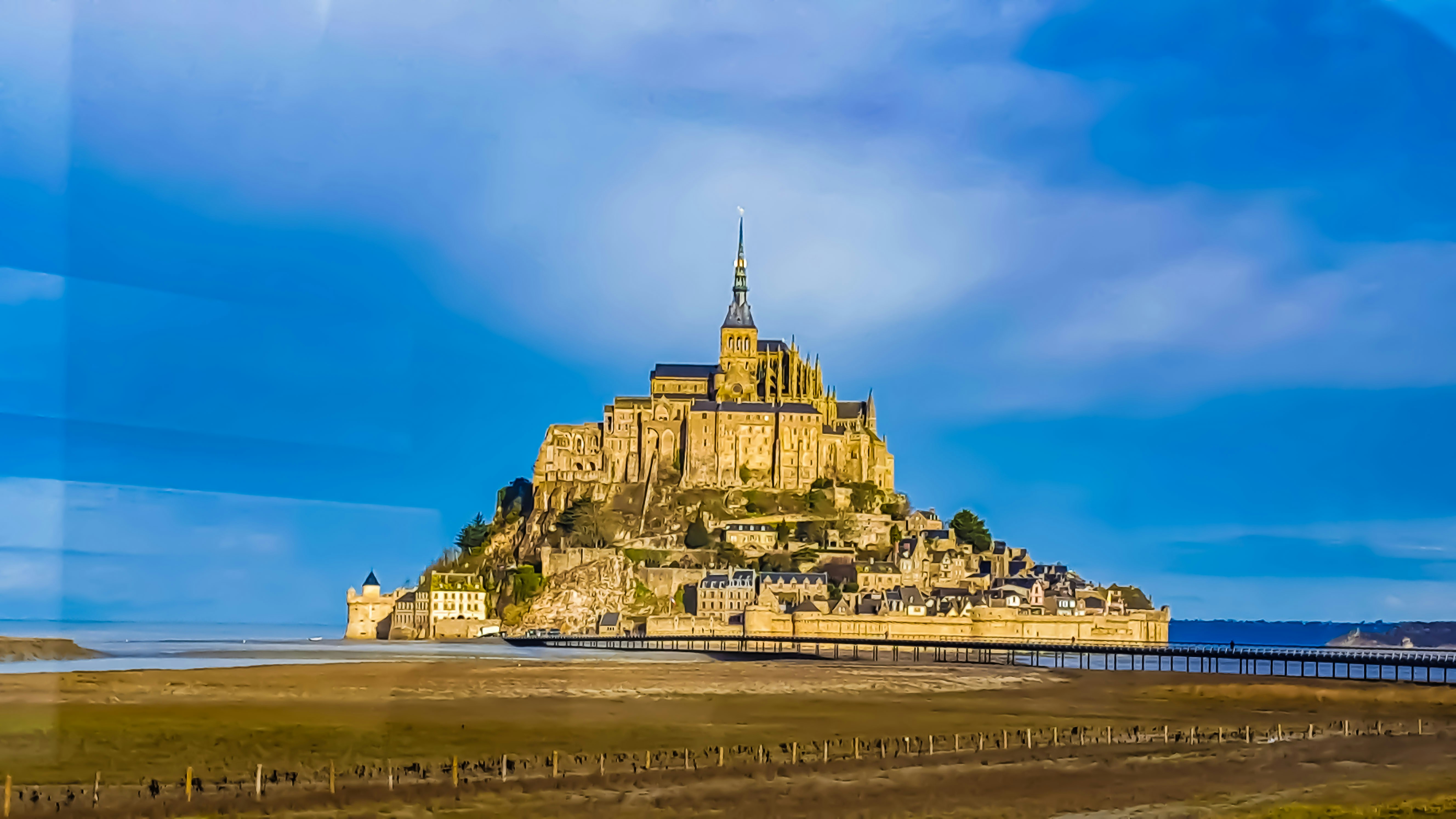 A photo taken during my last trip to Mont Saint-Michel in the Normandy region in the north of France.