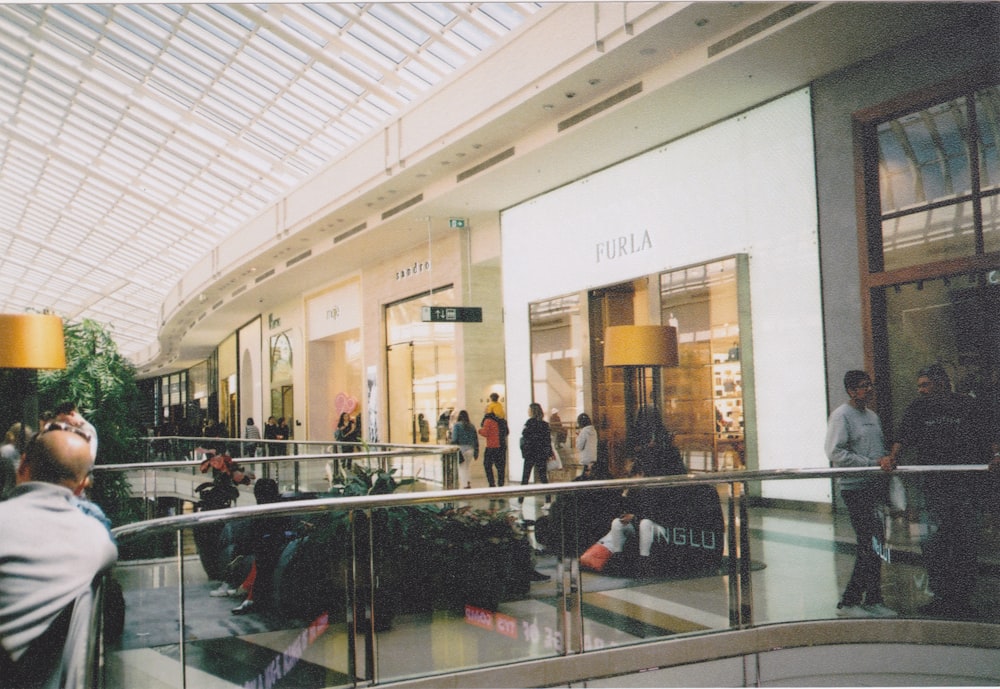 people inside mall