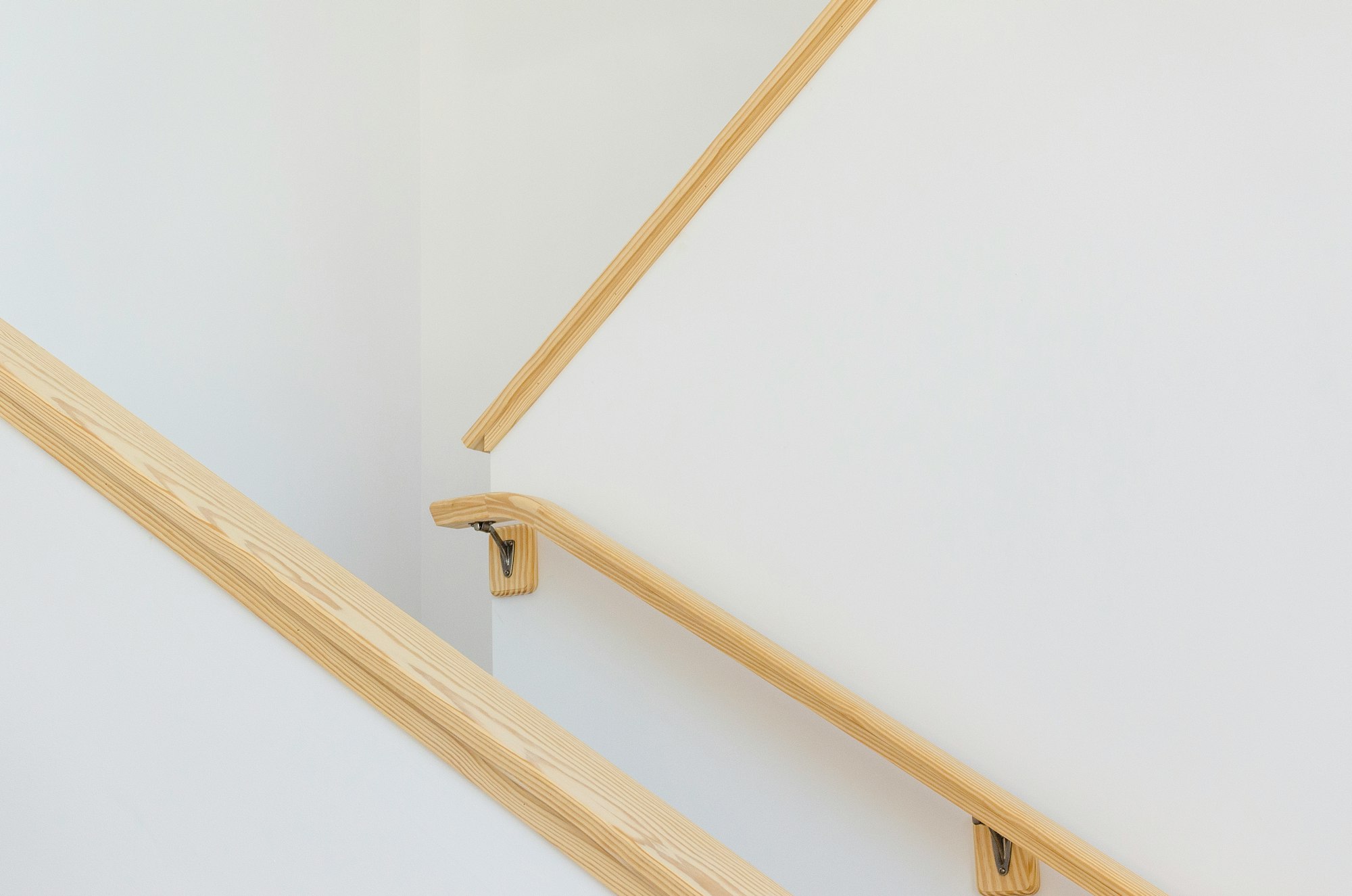 Wooden handrails 