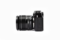 black camera vector art