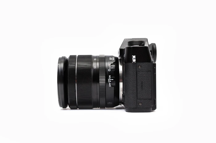 Sample photo: camera resting on a map during a road trip