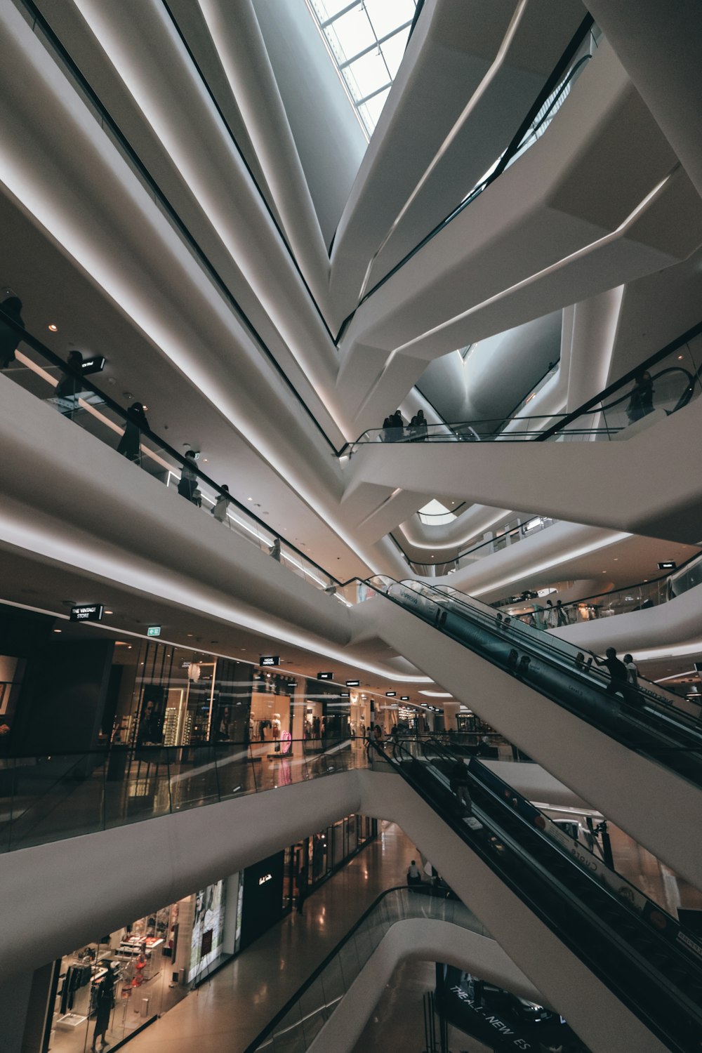 people inside the building