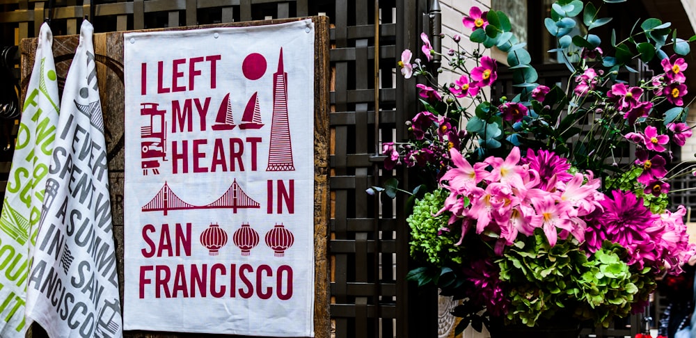 Ho lasciato il mio cuore nello striscione di San Francisco