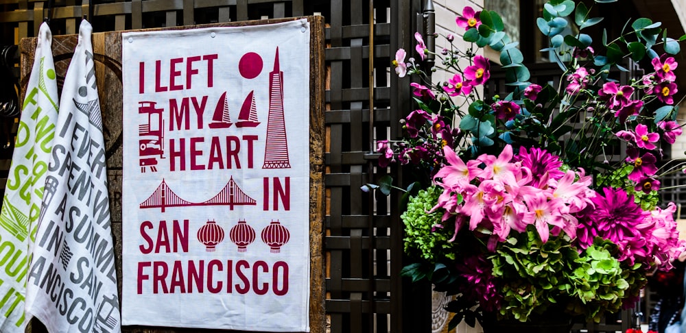 I left my heart in San Francisco banner