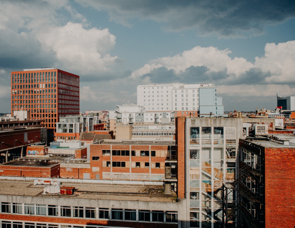 cityscape buildings