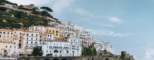 white concrete building lot during daytime in Amalfi Coast Italy