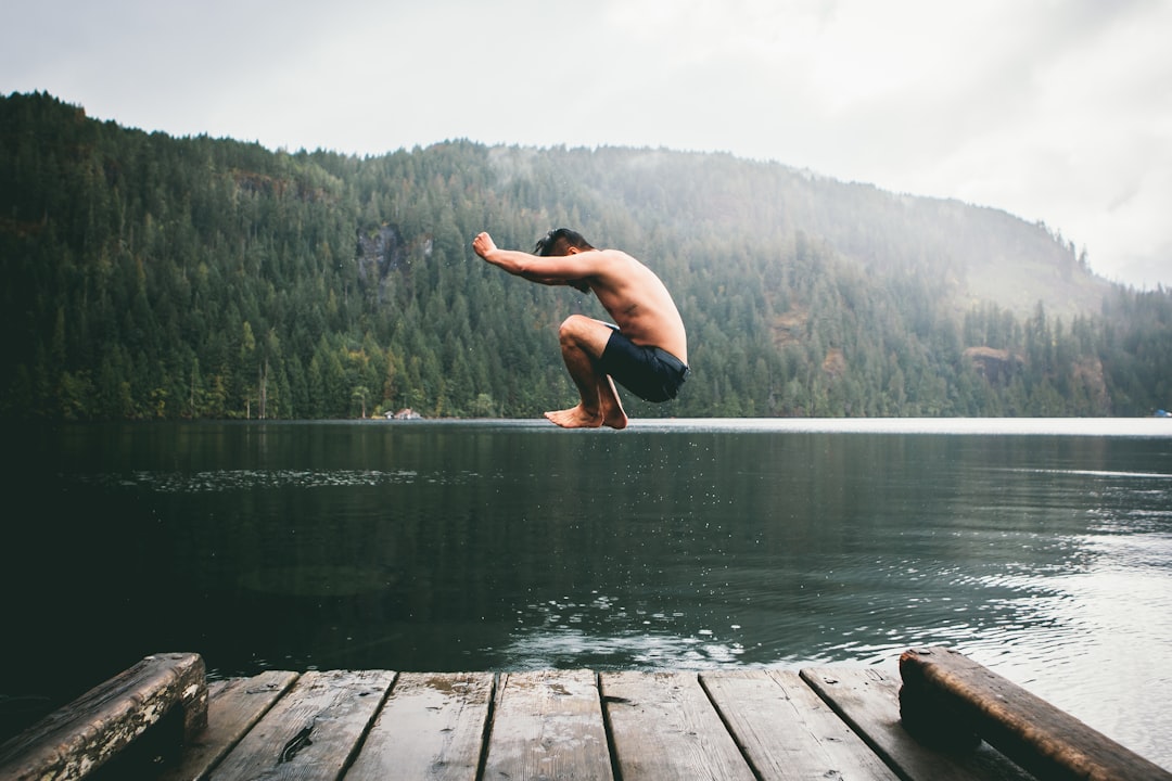 travelers stories about Extreme sport in Great Central Lake, Canada