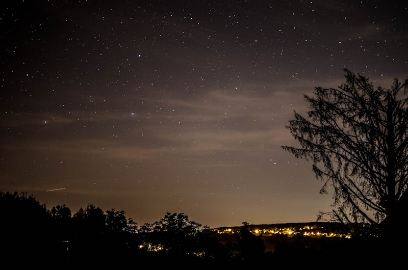 Milky Way over mountains