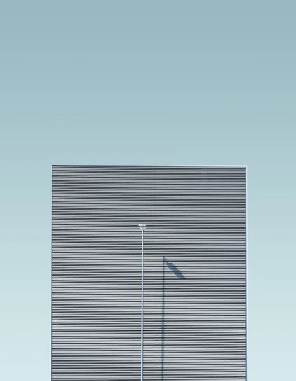 Minimalist illustration of a calm São Paulo street with subtle forest green accents.