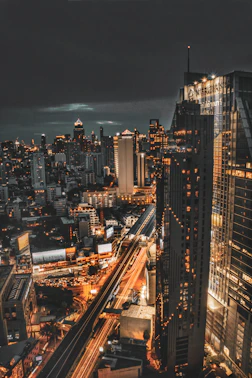 bangkok rooftop view