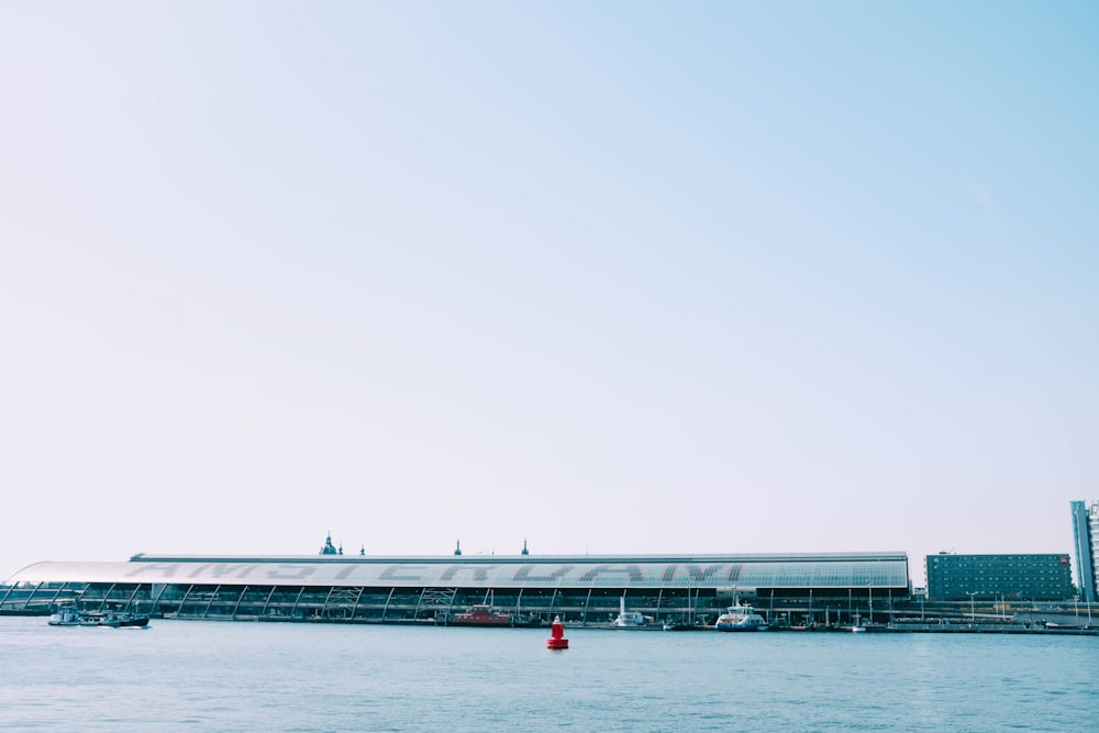 gray dock at daytime