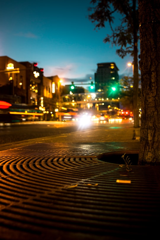 green traffic light in Seattle United States