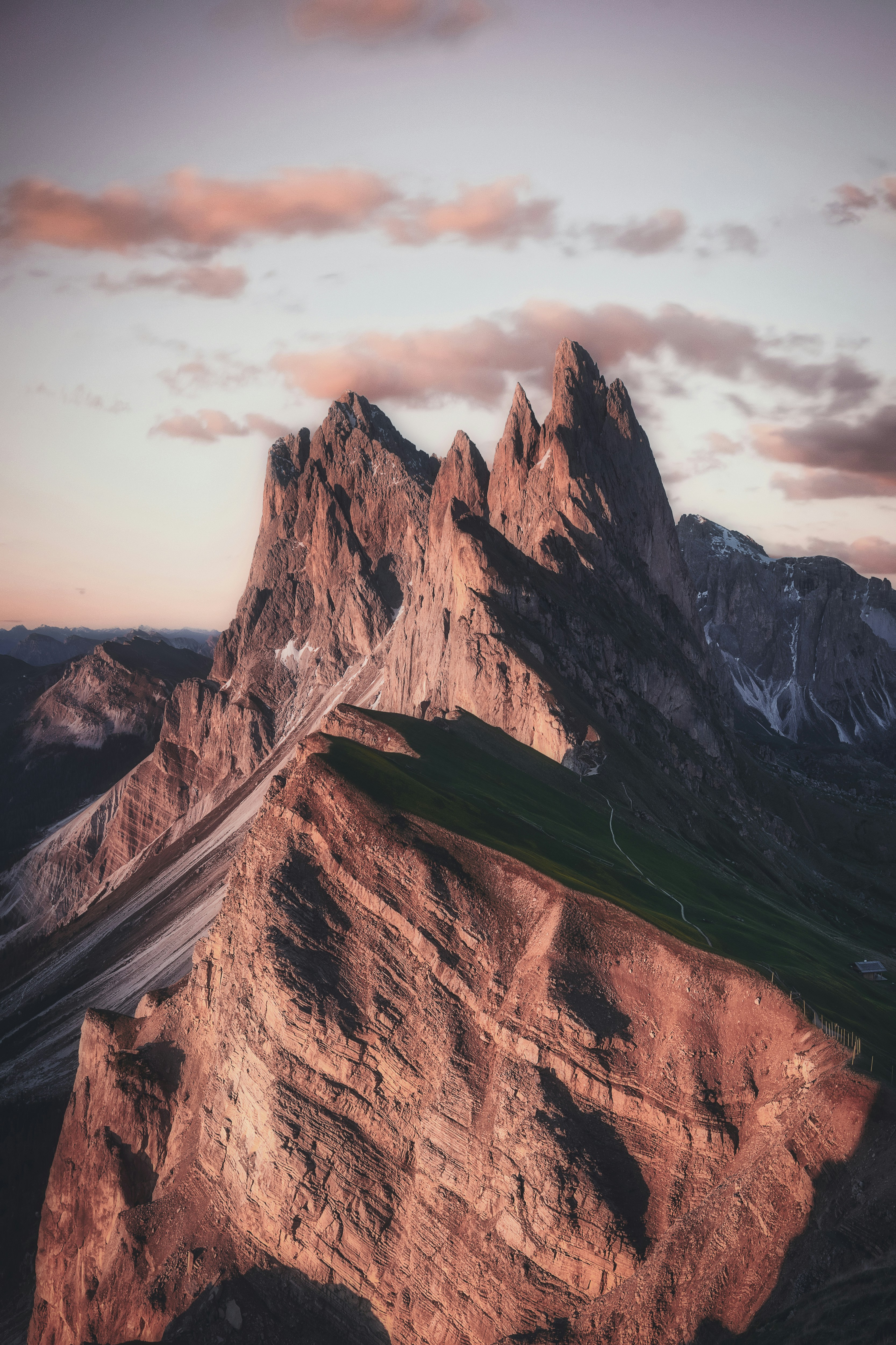 brown mountain under gray sky photo – Free Mountain Image on Unsplash
