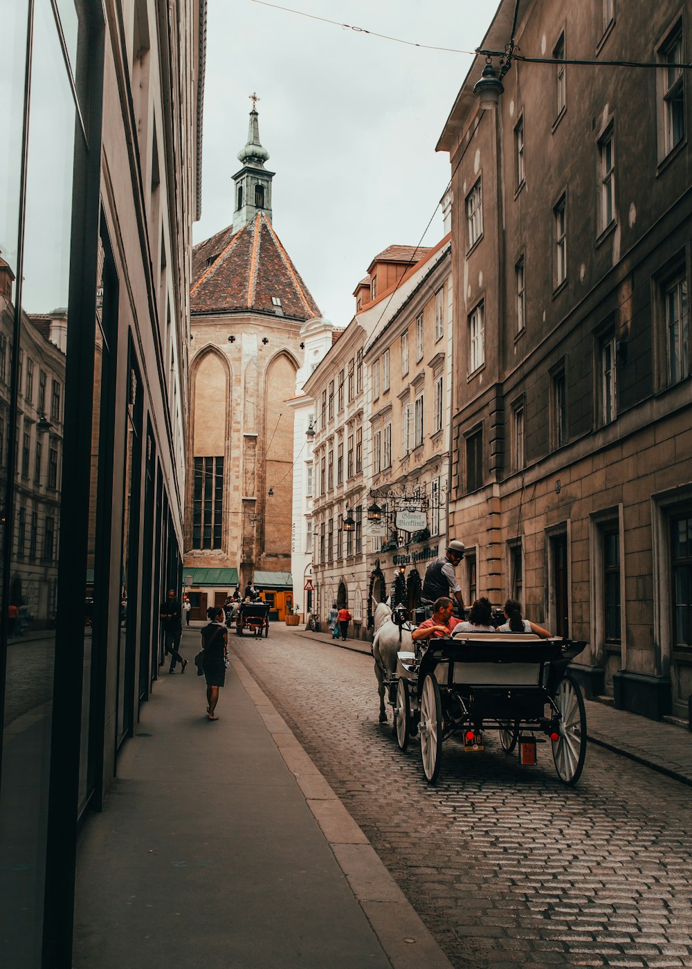 carrozza su strada