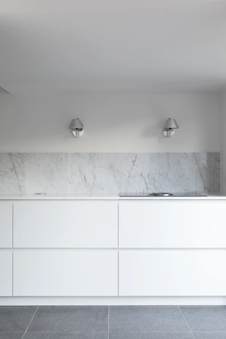 white wooden cabinet