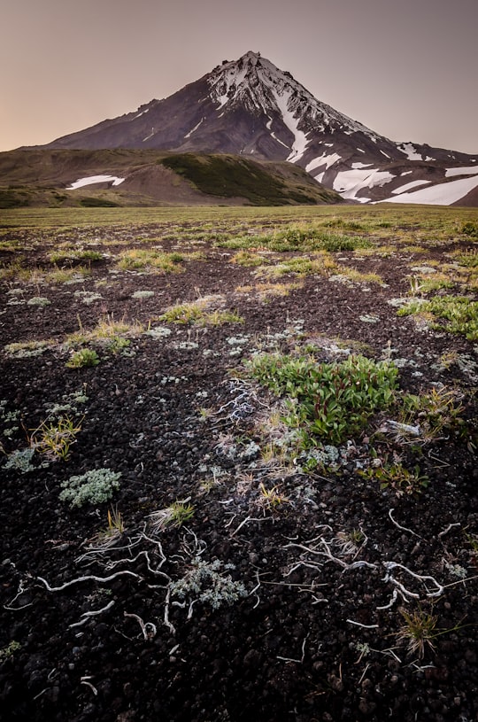 landscape photo of a mountain in Kamchatka Peninsula Russia