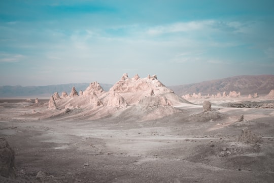 castle sand in Trona Pinnacles United States