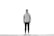 A person stands against a plain white wall wearing a hoodie, skinny jeans, and sneakers. The setting is minimalistic, with the individual centered in the composition.