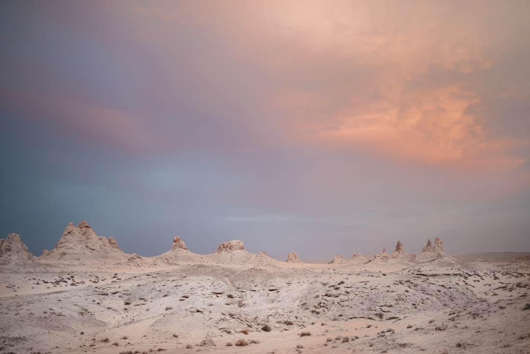 travelers stories about Desert in Trona Pinnacles, United States