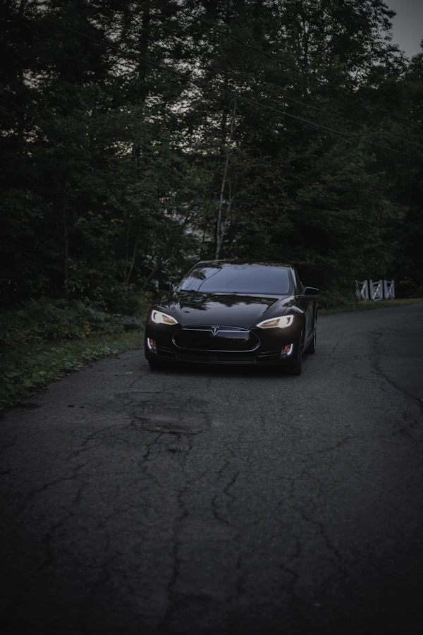 Black Tesla Model S