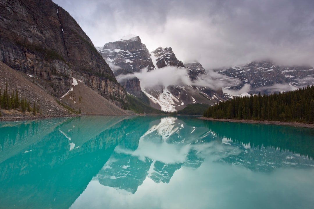 Glacial lake photo spot Banff Kananaskis Improvement District