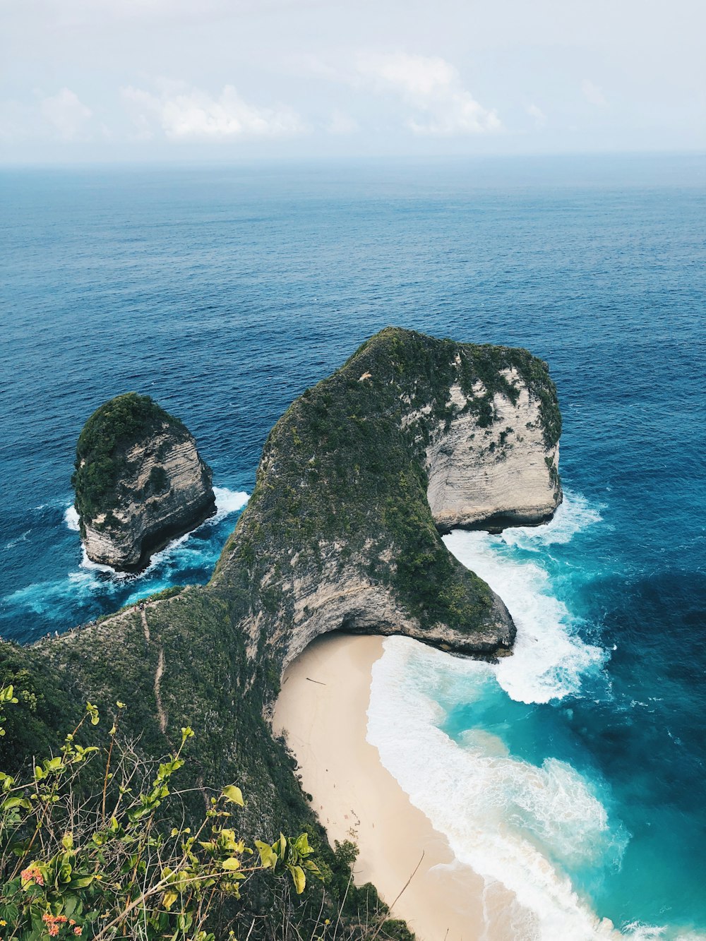 dinosaur-shaped cliff