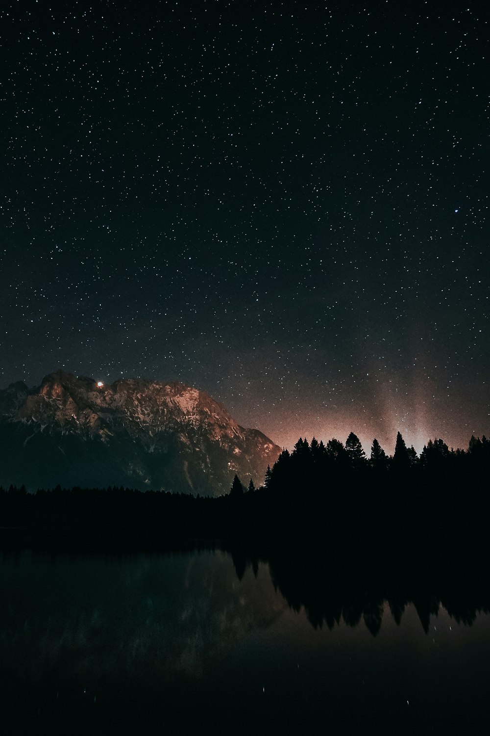 Starry night scenery photo – Free Lake antholz Image on Unsplash