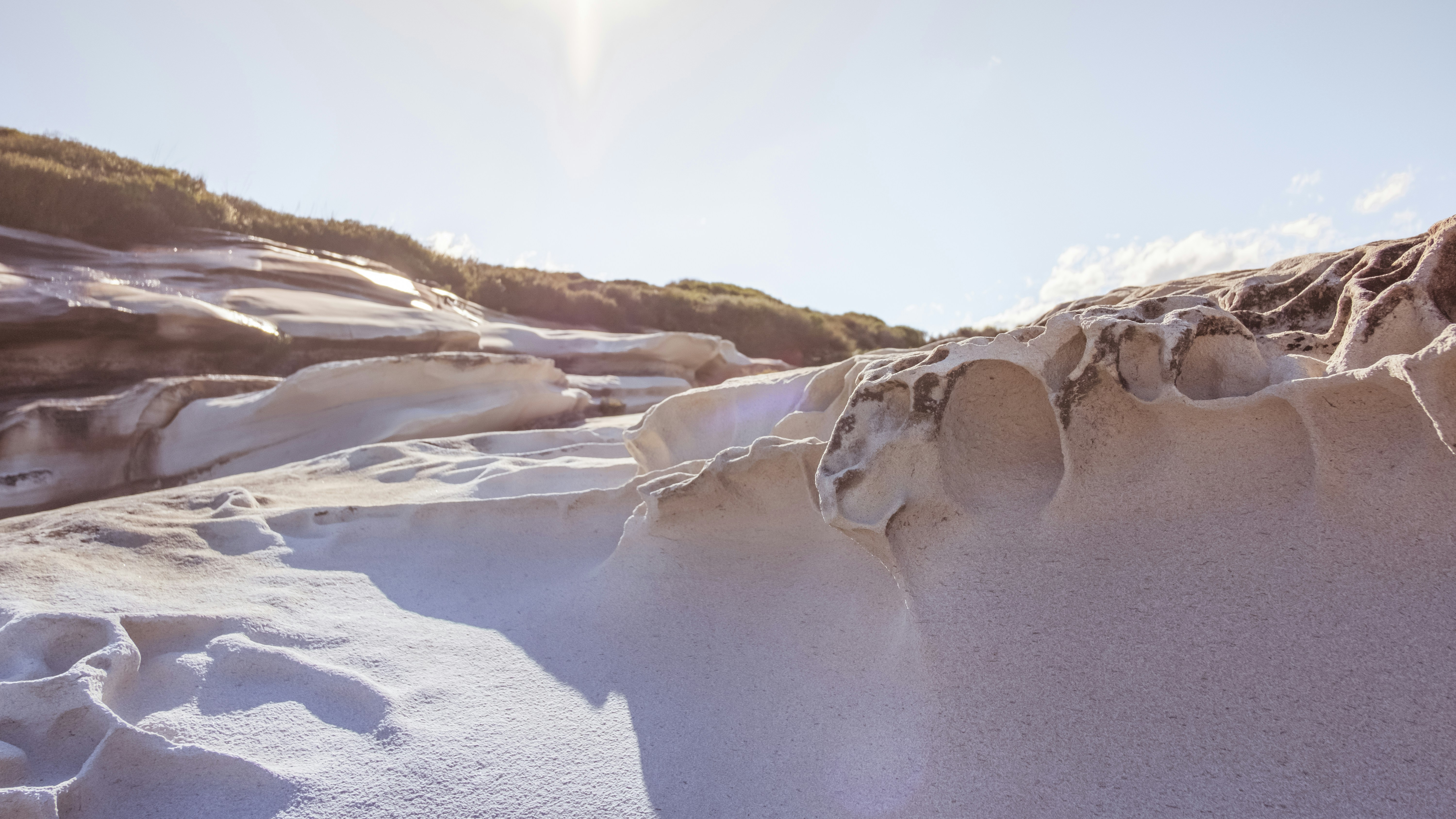 Australian Antarctic Territory, Australia - I took these photos at the Royal National Park near Sydney. I thought the rocks looked interesting but I didn’t know how to go about processing them, so I went a little experimental with the colours and exposure. I hope you like them.