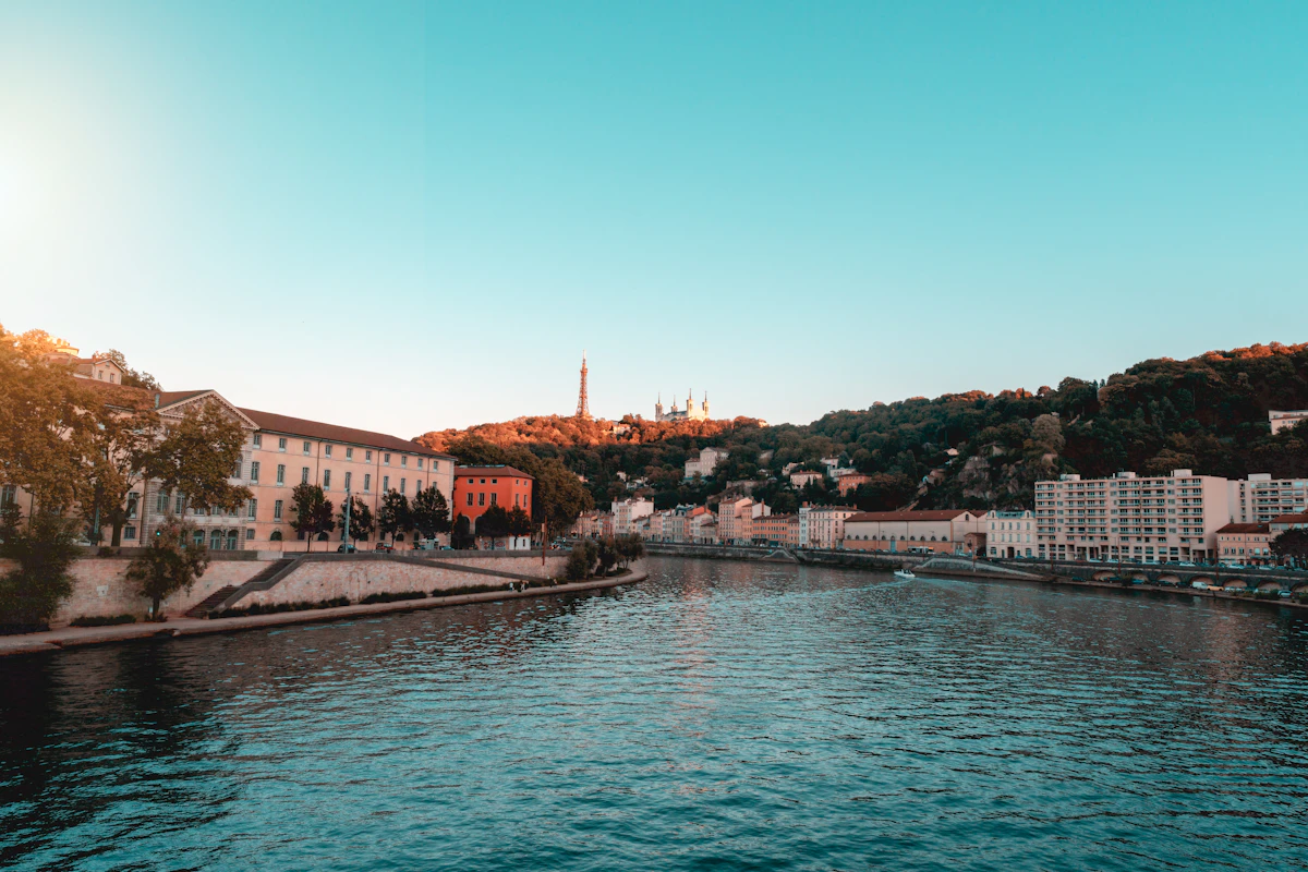 Lyon, les quais de Saône
