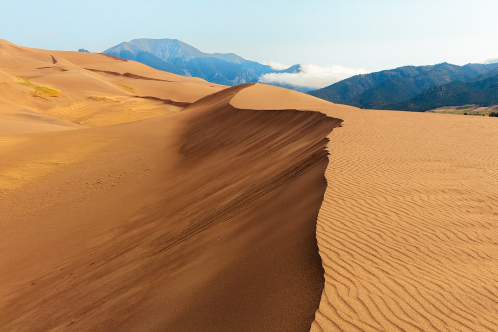 desert near mountain