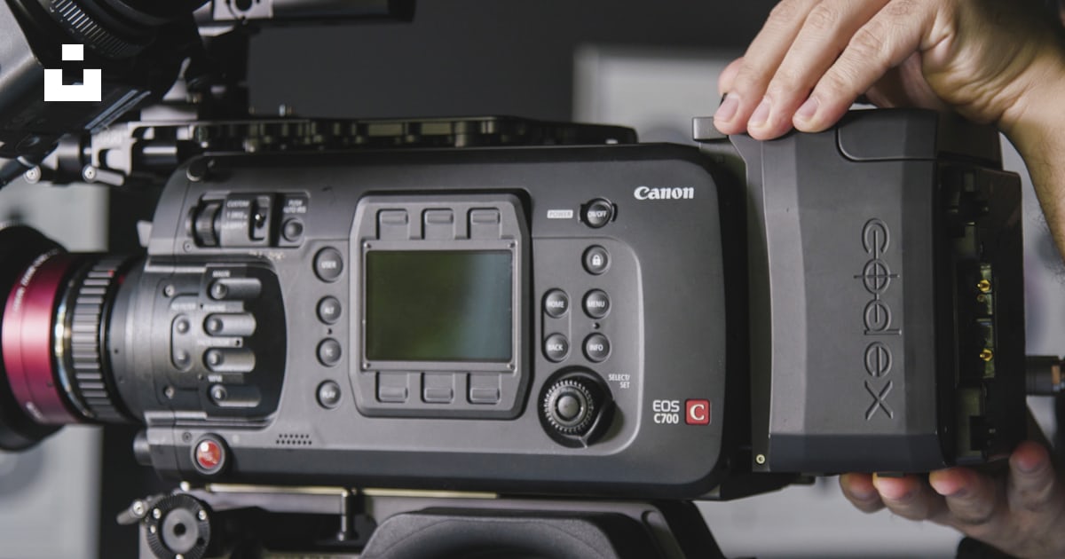 Person using Canon Codex video camera photo – Free Los angeles Image on ...