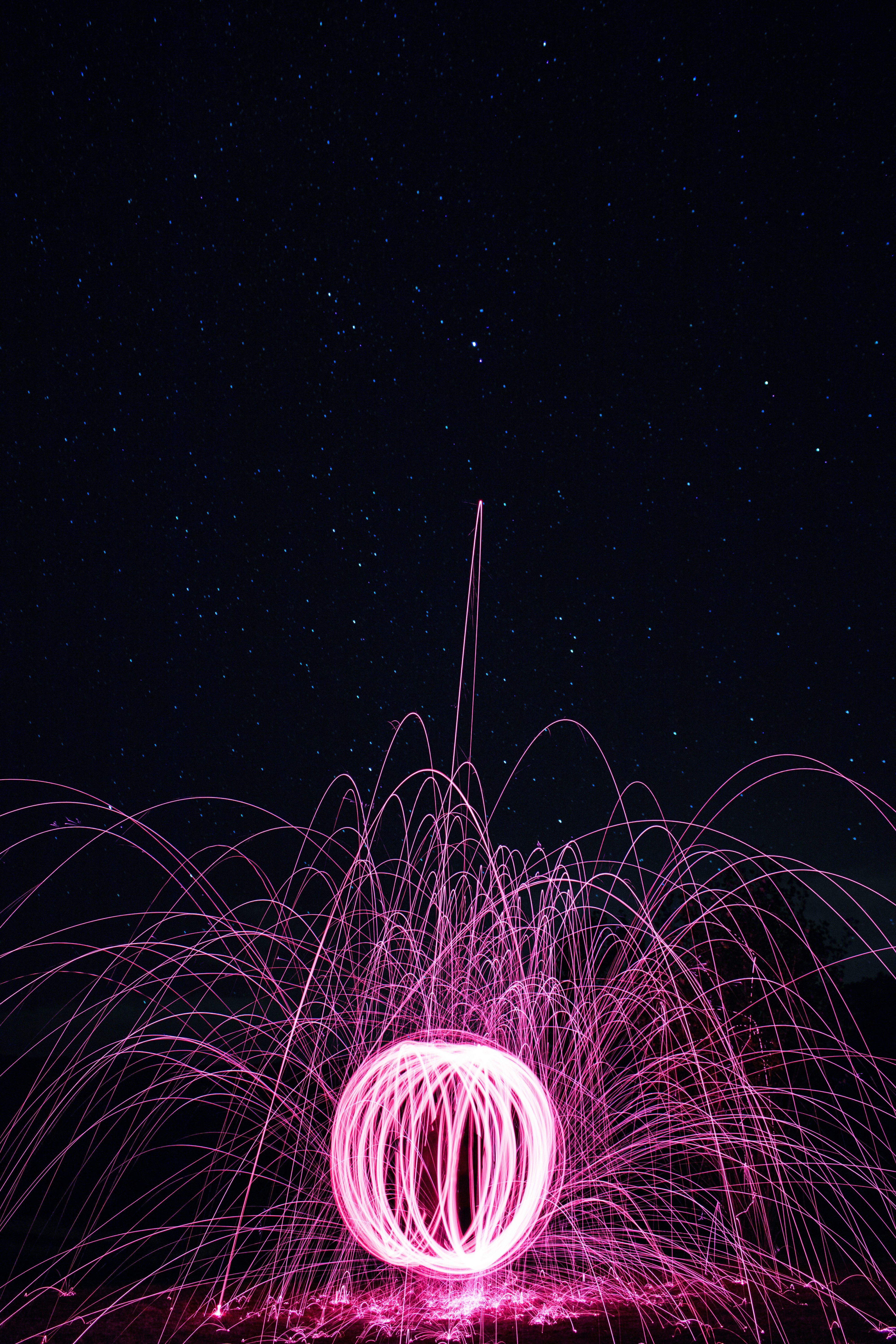 time-lapse photo of fireworks