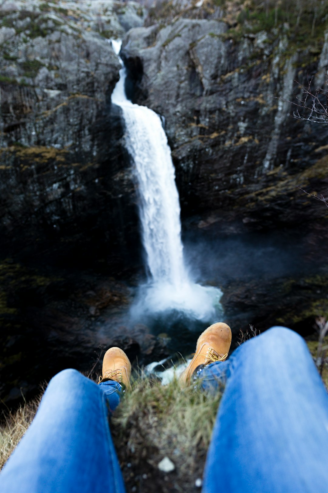 photo of Frafjordheiane Waterfall near Lysefjord