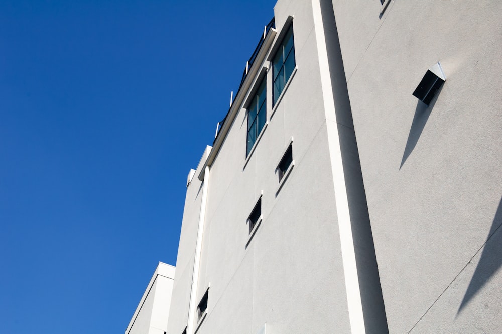 white concrete building