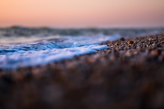 beach shore in Grayan-et-l'Hôpital France