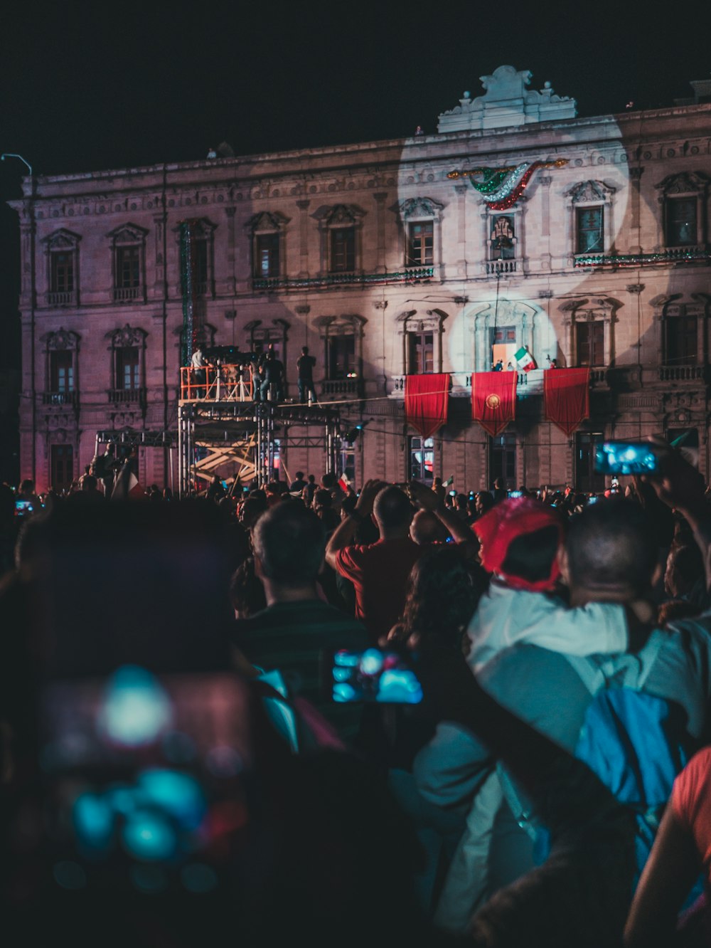 group of people having a gathering