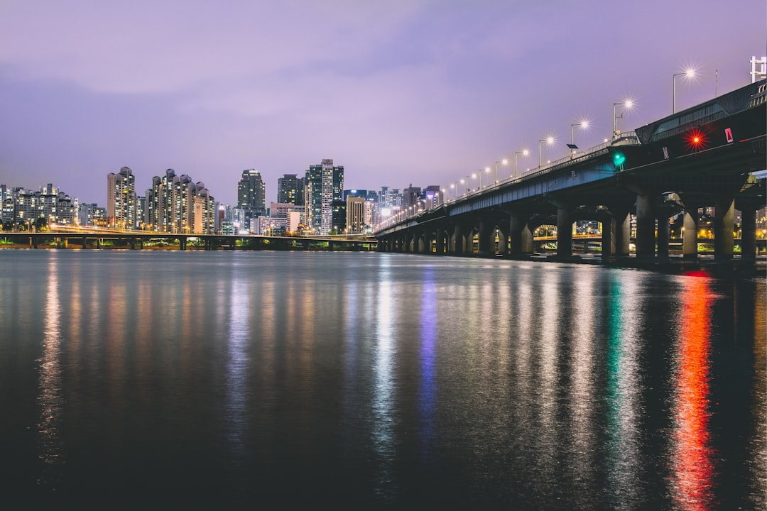 Bridge photo spot Mulbit Square Seoul