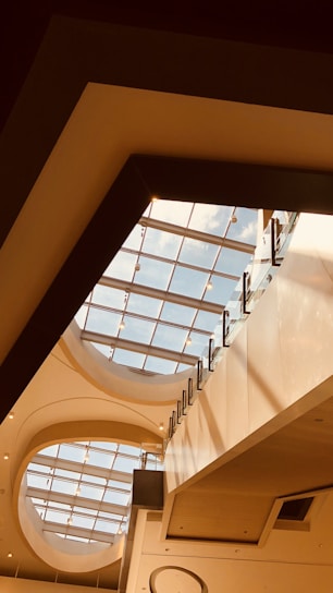 A skilled construction team working on a modern residential renovation with clean lines and bright natural light.