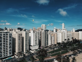 white high-rise buildings at daytime