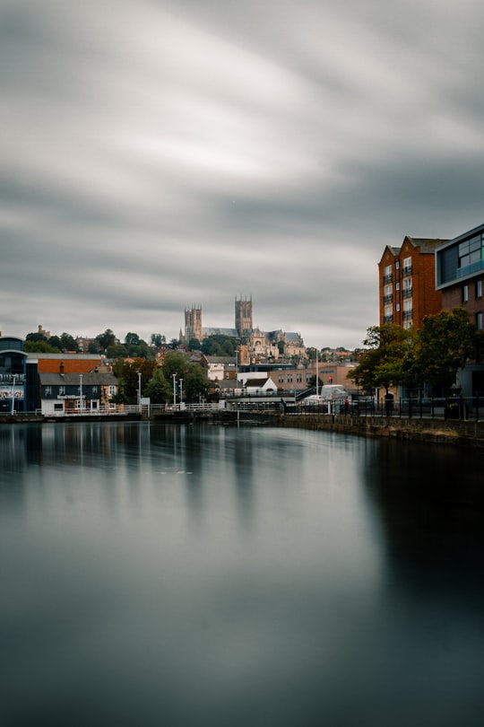 body of water nea building in Brayford Pool United Kingdom