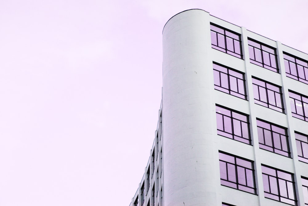 white concrete building