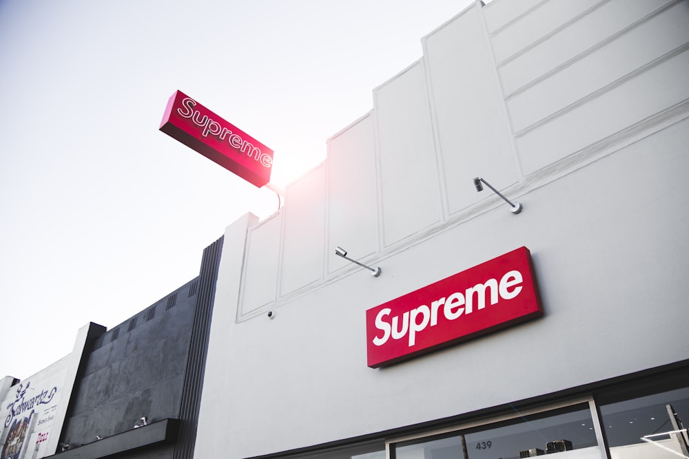 White Supreme Concrete Store Photo Free Supreme Image On Unsplash