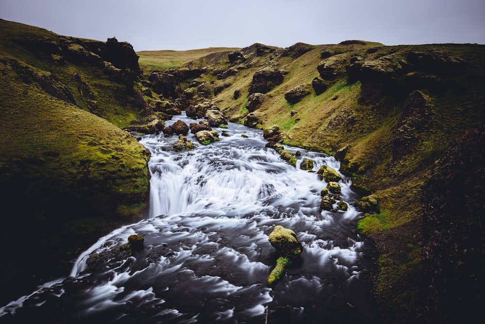 flowing body of water